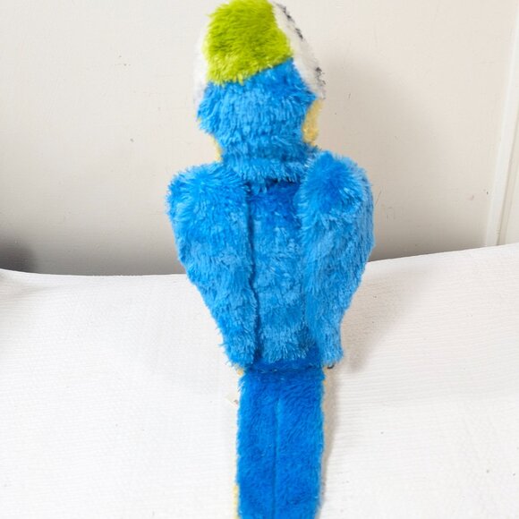 Furreal Friends Newborn Baby Bird Macaw Parrot 2008 Blue Yellow Green WORKS - Picture 7 of 10